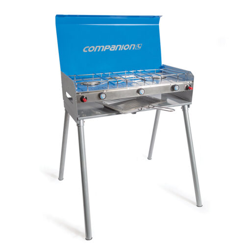Stove RV 2 burner with Grill Regulated - Companion