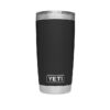 Yeti Rambler Tumbler 20oz Black 2 LMainBlackExpandedFRambler20oz 1599085013273
