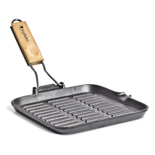 Cast Iron Frypan Rectangle - Campfire