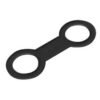 Snorkel Keeper Black Silicone - Cressi