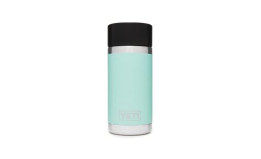 Yeti Rambler Bottle 12oz w- Hotshot Cap Seafoam