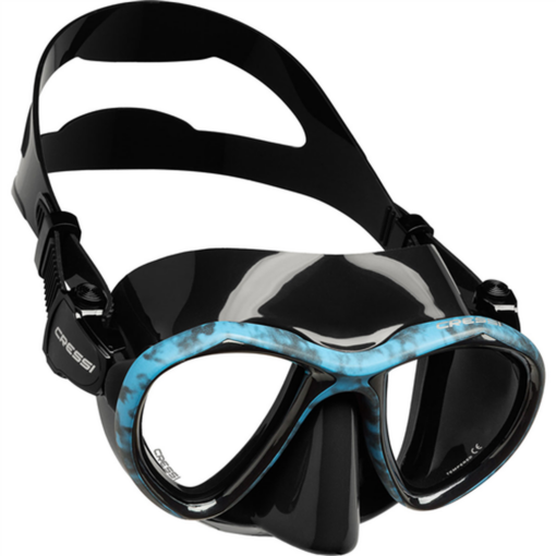 Mask Metis Blue Camo/Black Cressi