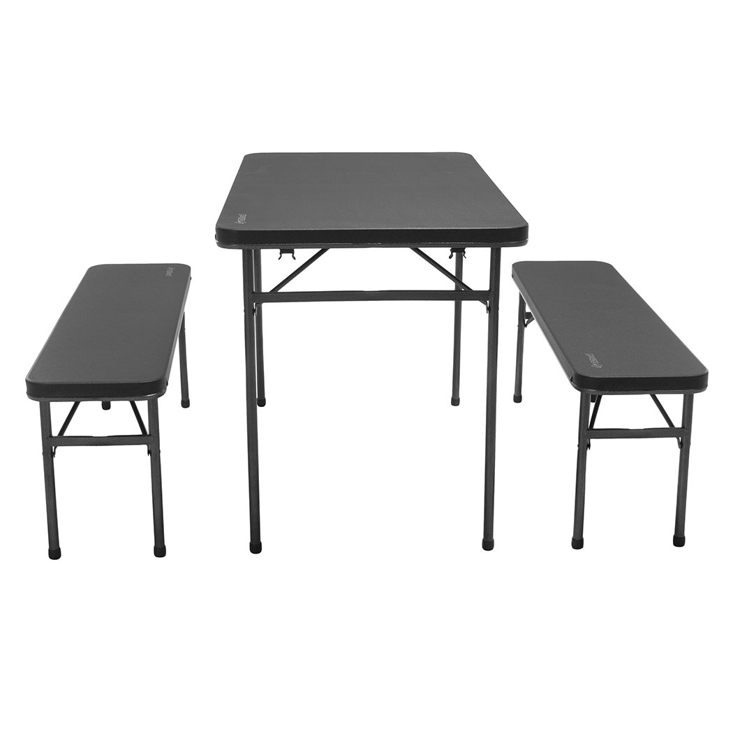 Ironside 3 PC Picnic Table Set - Oztrail 4 Ironside 3 PC Picnic Table Set - Oztrail - Image 2