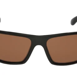 Sunglasses P1202 Matt Black/Brown - Ugly Fish