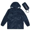 Raincoat Stowaway Kids 7000 Navy XS Rainbird 1 PRODUCTIMAGE STOWAWAYJACKET K8004 7 NAVY FLATFRONT 2