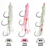 Bait Assist Triple Occy 6in 5/0 Full Glow UV - Vexed 1 R