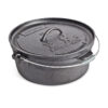 Camp Oven 12 Qt Cast Iron - Campfire
