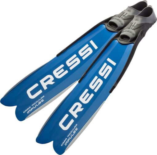 Fins Impulse 40-41 Blue Metal Gara Modular - Cressi