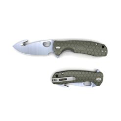 Knife Flip Hook Medium Green Honey Badger