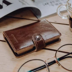 Lite Wallet Leather Vintage Brown