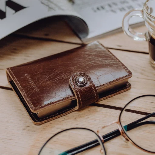 Lite Wallet Leather Vintage Brown