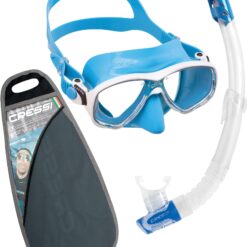 Mask and Snorkel Set Marea Kids VIP Blue - Cressi