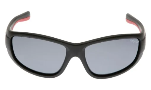 Sunglasses PU5212 Matt Black Red/Smoke Unbreakable - Ugly Fish