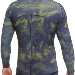 Wetsuit Lampuga 5mm L4 Man 2 Piece Camo - Cressi 8 1469 cressi lampuga wetsuit back fm74 z