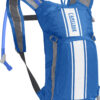 Hydration Backpack 1.5L Mini Mule Blue-White - Camelbak 1 mini mule blue and white