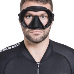 Mask Z1 Frameless Black - Cressi 7 1464 z1 black black dn410050 03 we 641b z