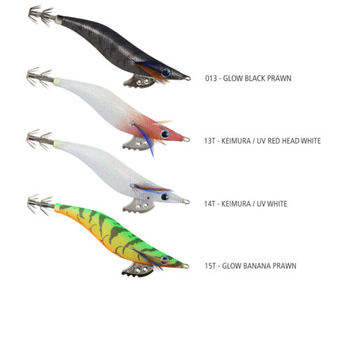squid jig shimano sephia egixile 3.5 14T keimura white