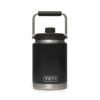 Yeti Rambler Jug Half Gallon Black 1 YETI20180425ProductRamblerDuraCoat JugBlackHalf GallonFrontAblation Side 1680x1024 1562893488082 1