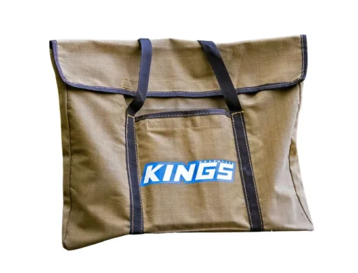 Canvas Fire Pit and BBQ Plate Bag - Kings