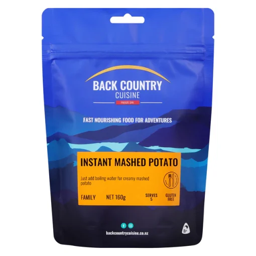 Back Country Cuisine Freeze Dri Instant Mashed Potato Gluten Free