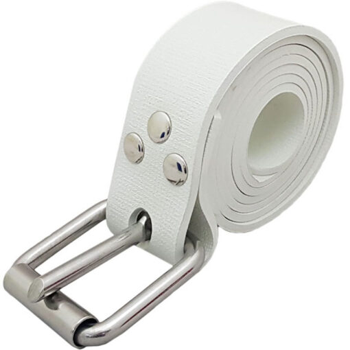 Weight Belt Rubber Marseille HS White - Ocean Hunter