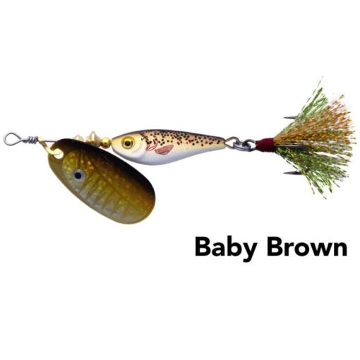 Lure Spinmax 9.3g Baby Brown - Black Magic