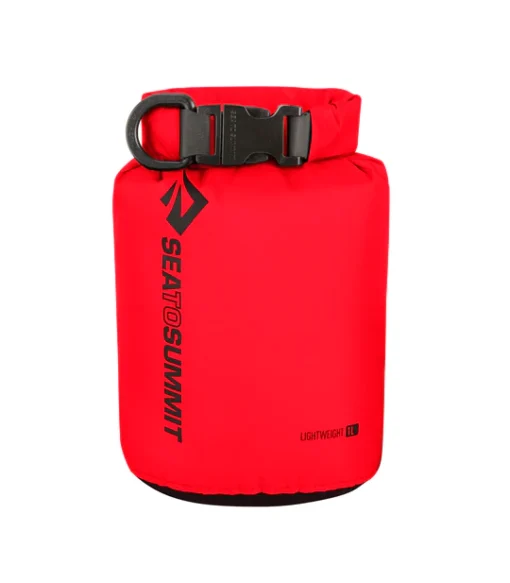 Dry Sack 1lt Red Lightweight 70D Bag - Sea To Summit