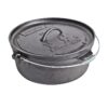 Camp Oven 9 Qt Cast Iron - Campfire