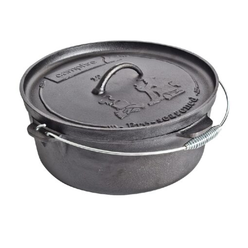 Camp Oven 9 Qt Cast Iron - Campfire