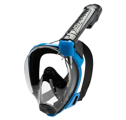Mask Full Face Baron M-L Clear-Aquamarine - Cressi
