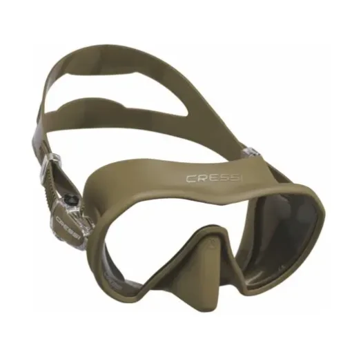 Mask ZS1 Small Frameless Khaki - Cressi