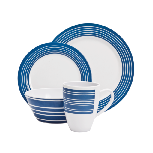Dinner Set 16pc Nautical - Campfire