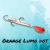 Triple Threat 305g Orange Dots - Snap Bait 1 10 1296x