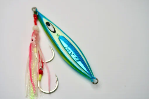 Proto-J- 110g Blue Shimmer - Snap Bait