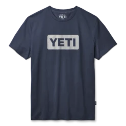 Yeti T-shirt Small Navy/White Premium Short Sleeve