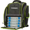 Backpack and Boxes Blue Green Luggage - Shimano 2 Shimano Back Pack With Tackle Boxs
