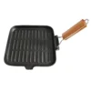 Griddle Cast Iron Square 24cm - Wildtrak 1 ca1102