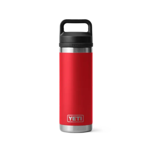 Yeti Rambler Bottle 18oz Chug Rescue Red