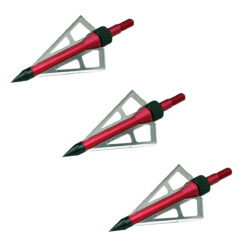 Broadheads arrow tip 3-Blade EXPANDING - redzone