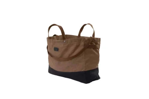 Neelum Market Oversized Tote Bag (Khaki) - Bare Bones