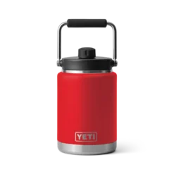 Yeti Rambler Jug Half Gallon Rescue Red