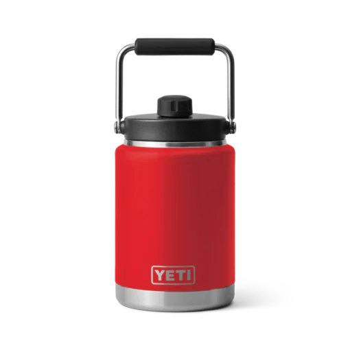 Yeti Rambler Jug Half Gallon Rescue Red