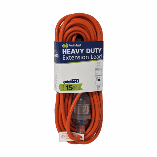 Extension Lead 15amp x 15mtr - Coast