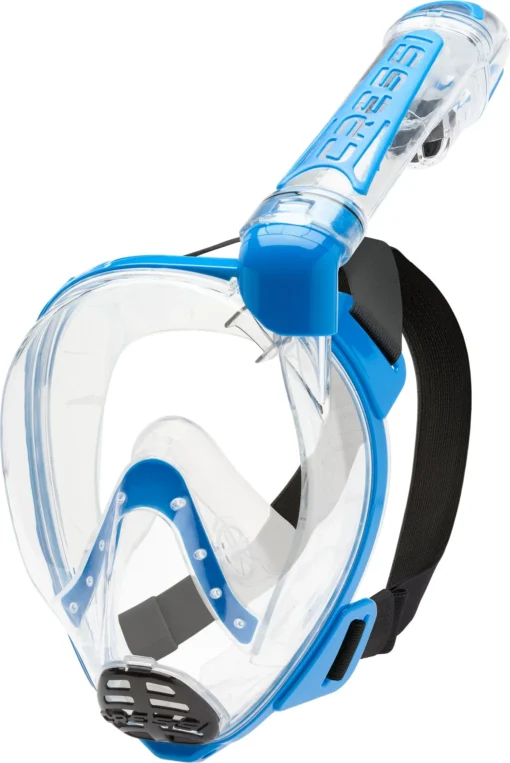 Mask Full Face Duke Dry Clear/Blue S/M