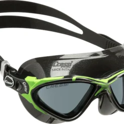 Goggles Planet Black/Black/Lime - Cressi