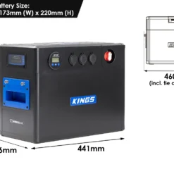 Battery Block 40 Plug and Play -12V - Kings 5 40x25kinnngggggs