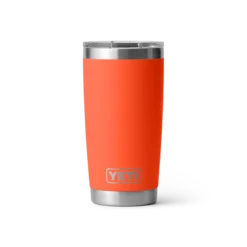 Yeti Rambler Tumbler 20oz Papaya