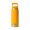 Yeti Rambler Bottle 26oz Straw Beekeeper