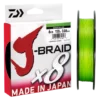 Braid J-Braid X8 15lb 150m Chartreuse Daiwa 2 J BraidX8 Chart 450x450