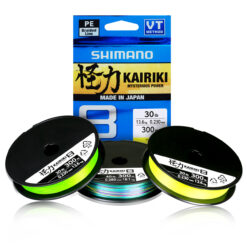 Line Braid Kairiki 8 6lb 150m Shimano mantis green